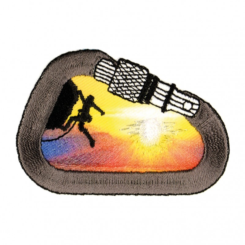 Ecusson randonnée - Mousqueton