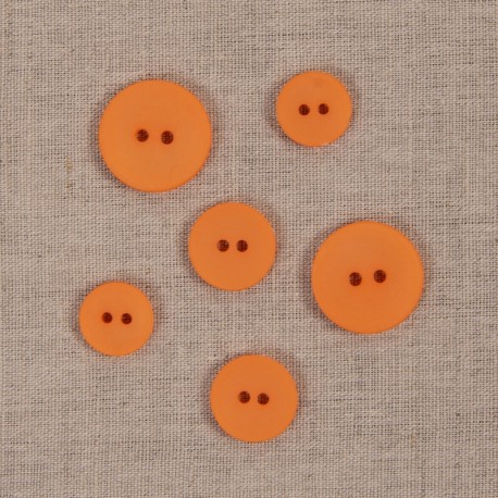 Bouton 2 trous satiné