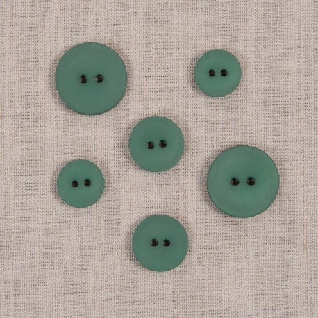 Bouton 2 trous satiné