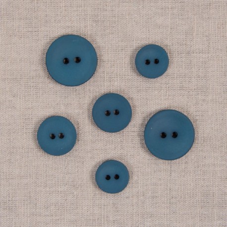 Bouton 2 trous satiné