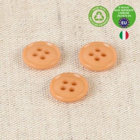 Bouton 4 trous nylon recyclé