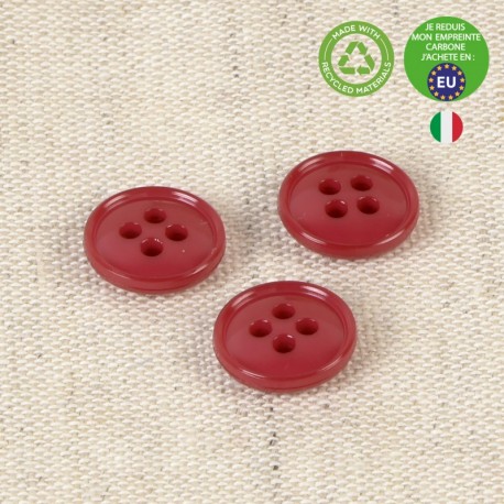 Bouton 4 trous nylon recyclé