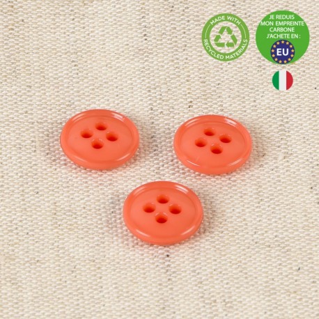 Bouton 4 trous nylon recyclé