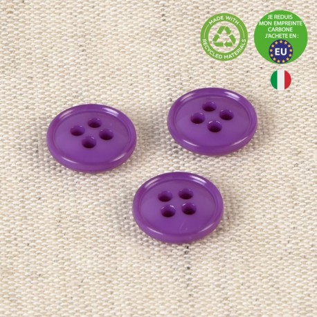 Bouton 4 trous nylon recyclé