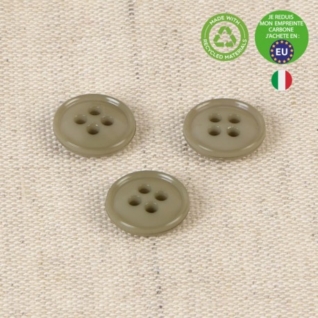 Bouton 4 trous nylon recyclé