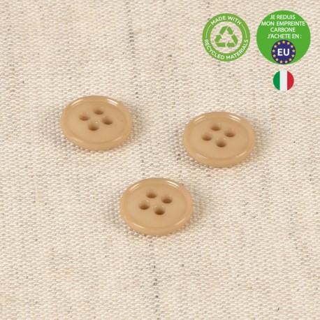 Bouton 4 trous nylon recyclé
