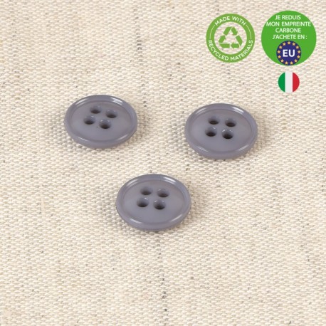 Bouton 4 trous nylon recyclé