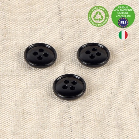 Bouton 4 trous nylon recyclé