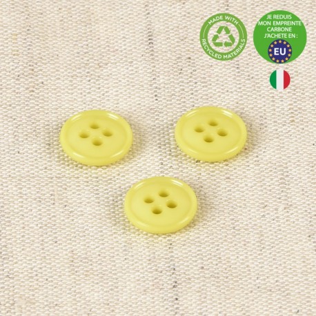 Bouton 4 trous nylon recyclé