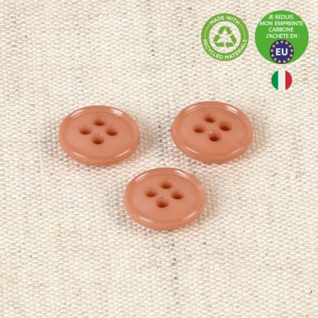 Bouton 4 trous nylon recyclé