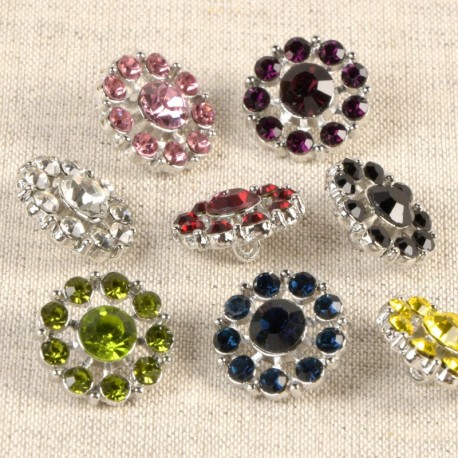 Bouton strass