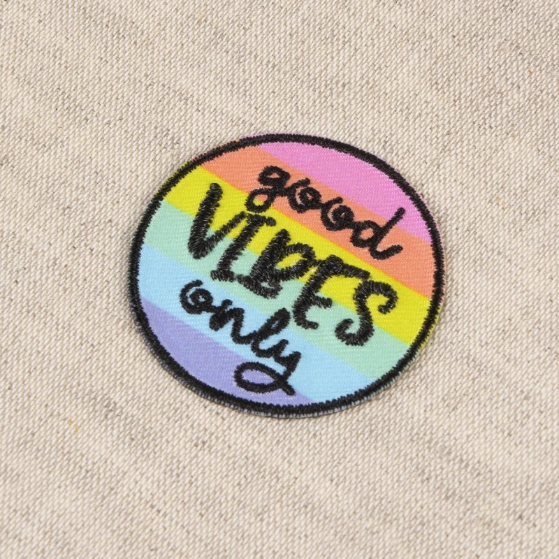 Ecusson messages - Good vibes