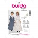 Patron Burda Historique 2768 Robe Année 1848 36/52