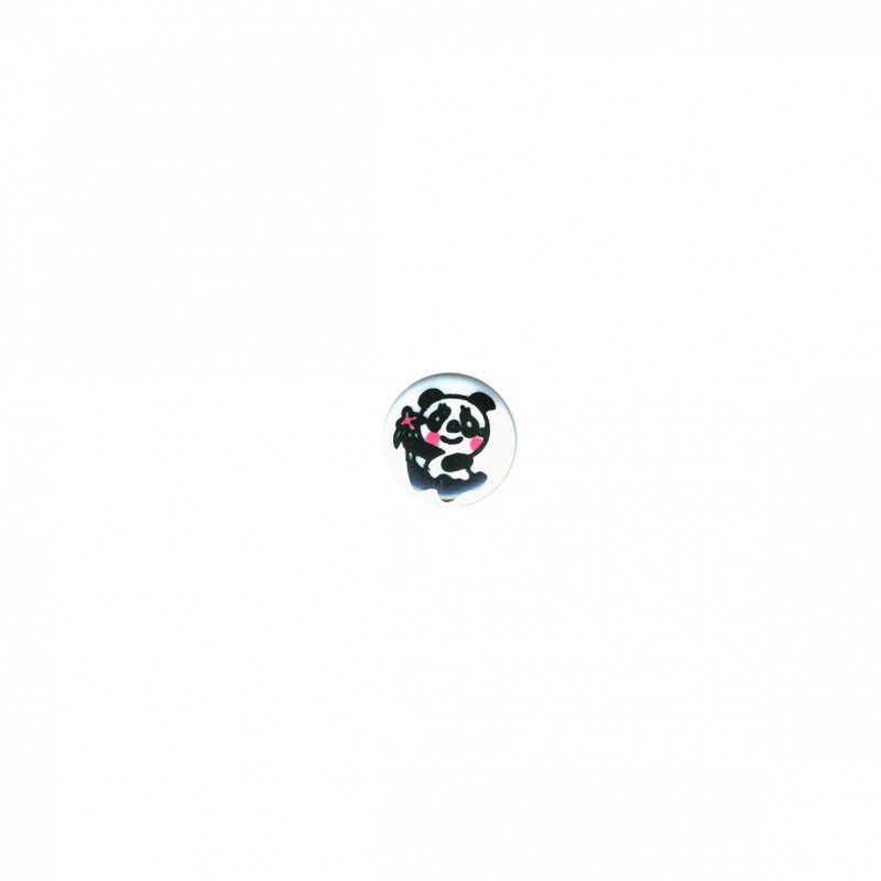 Bouton enfant imprimé