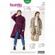 Patron Burda Style 6490 Veste Cardigan