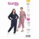 Patron Burda 5896 Combinaison 44/54