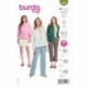 Patron Burda 5906 Veste Sans Col Femme 34/48