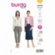 Patron Burda 5897 Veste Femme 34/44