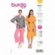 Patron Burda 5921 Robe/blouse 34/44