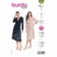 Patron Burda 5933 Robe Portefeuille 34/44