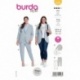 Patron Burda 5935 Costume Femme 44/54