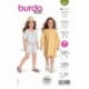 Patron Burda 9242 Kids Robe Ample 92/128