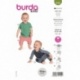 Patron Burda 9246 Kids Layette Bebe 56/86