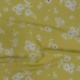 Tissu Crepe Imprimé Jaune 