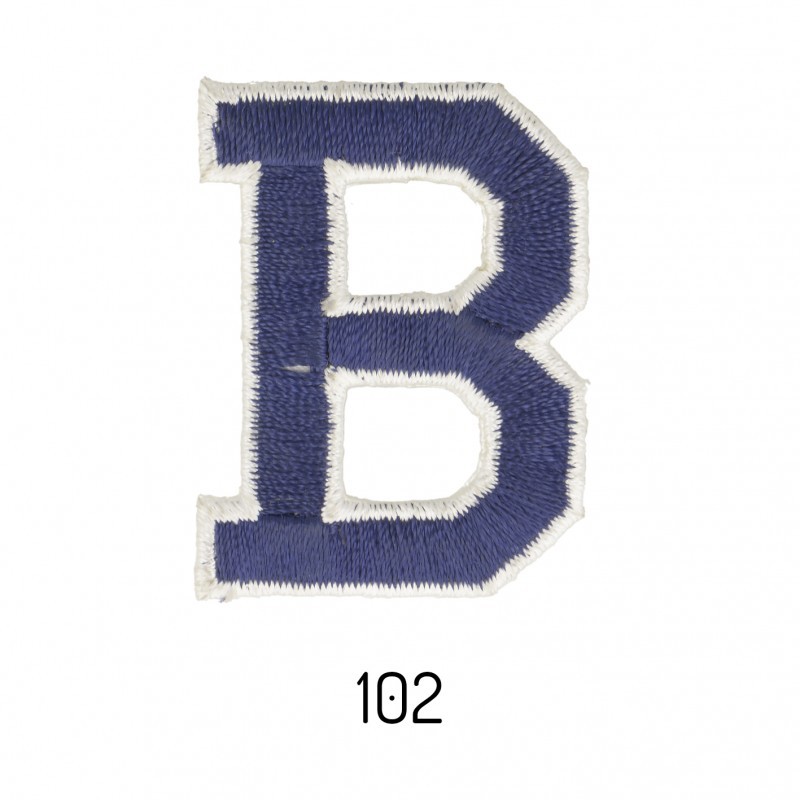Lettres baton - Marine b