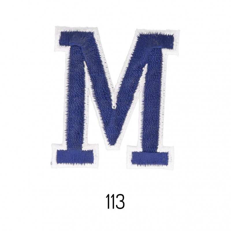 Lettres baton - Marine m