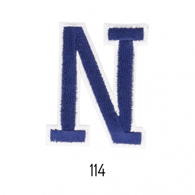 Lettres baton - Marine n