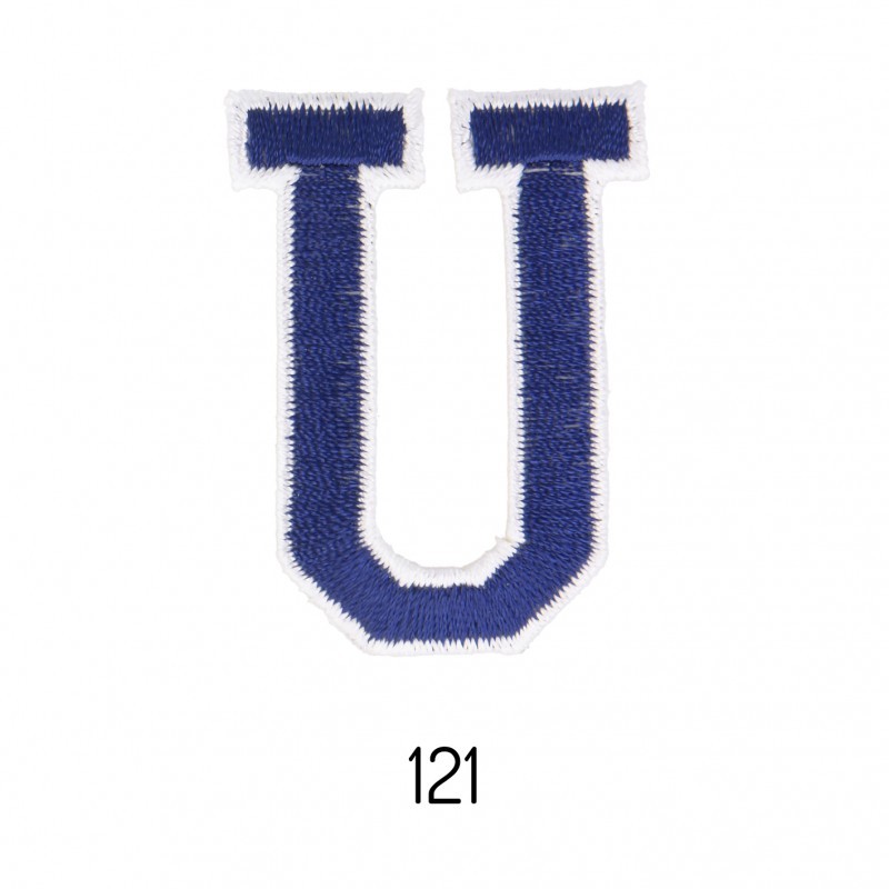 Lettres baton - Marine u