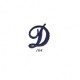 Lettres anglaises - Bleu d