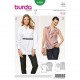 Patron Burda Style 6456 Style Chemisier