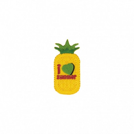 Ecusson ananas cactus - Ananas