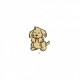 Ecureuil/chiot feutrine - Chien beige