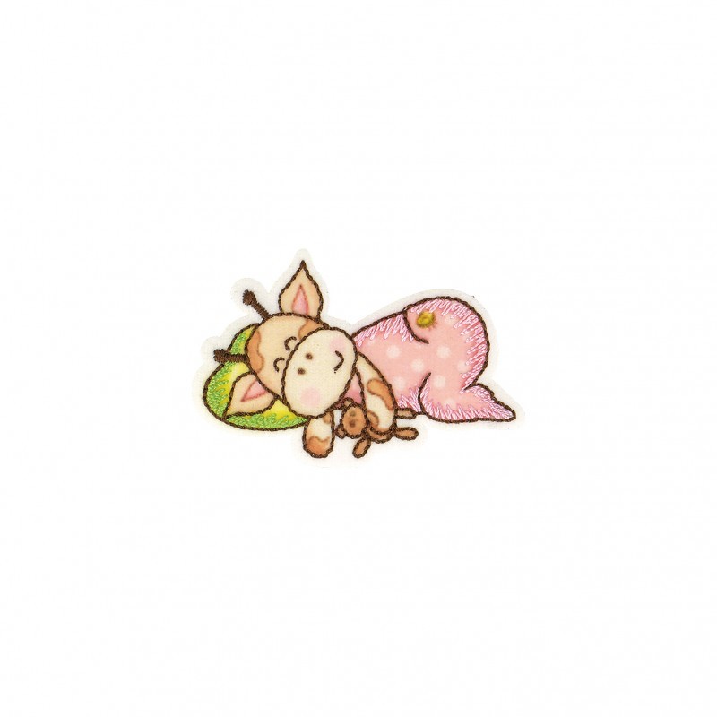 Ecusson girafe mignonne - Doudou