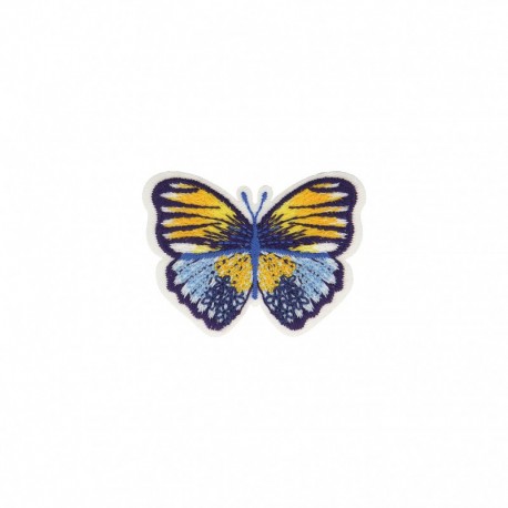 Ecusson animaux fleuris - Papillon