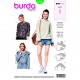 Patron Burda Style 6406 Sweat Shirt Taille 34/44