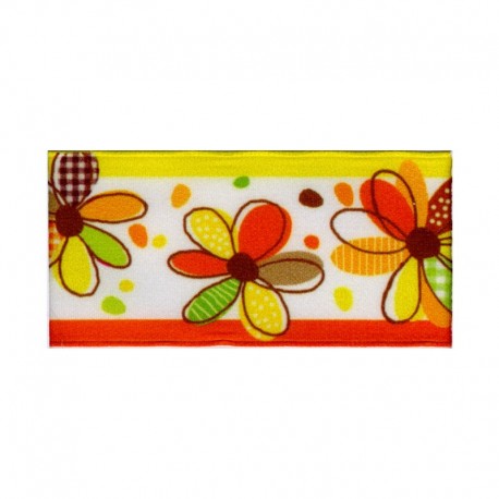 Ruban laitonne fleurs