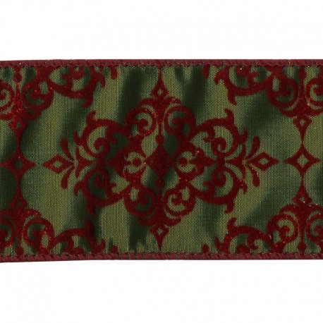 Ruban laitonné arabesque
