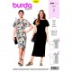 Patron Burda Style 6439 Robe Taille 36/46