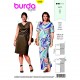 Patron Burda Style 6448 Robe Taille 46/56