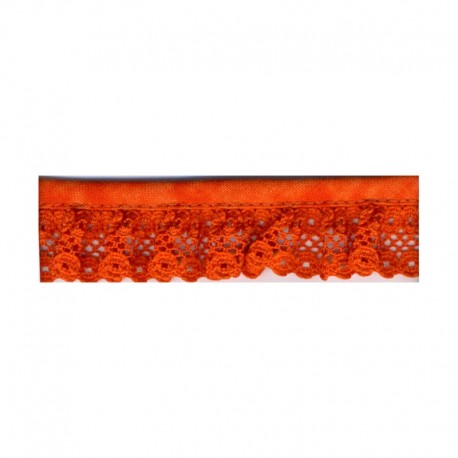 Dentelle froncee 20mm