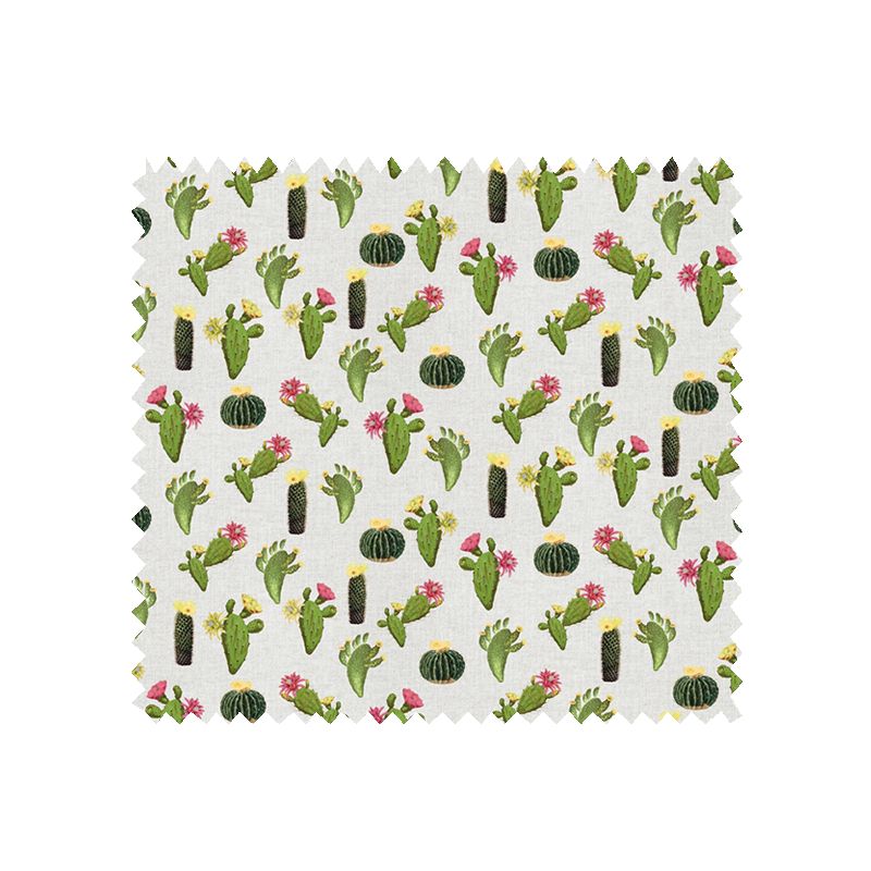 Tissu Toile Imprimée Cactus