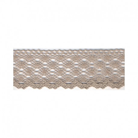Dentelle coton 30 mm