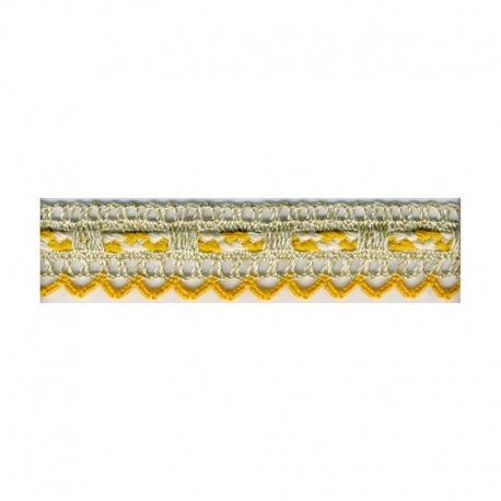 Dentelle festonnee 17mm