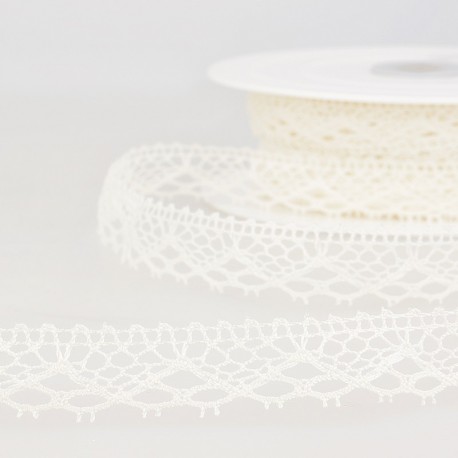 Dentelle coton 18mm