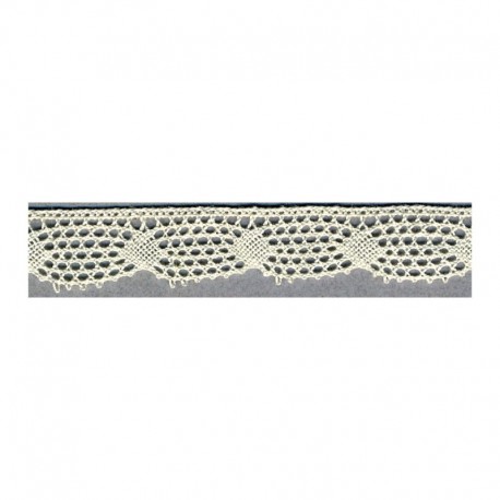 Dentelle coton 15mm