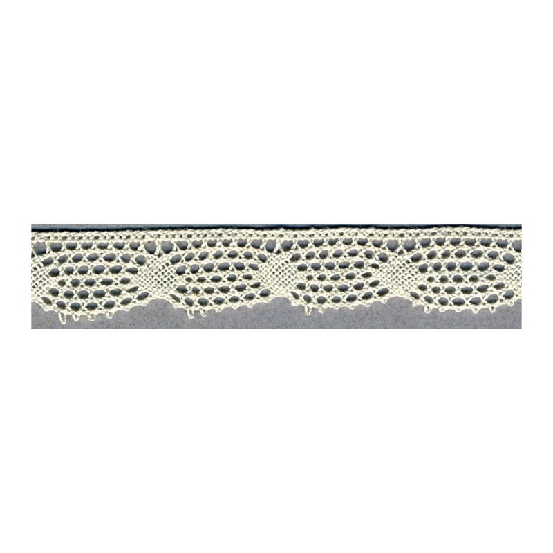 Dentelle coton 15mm